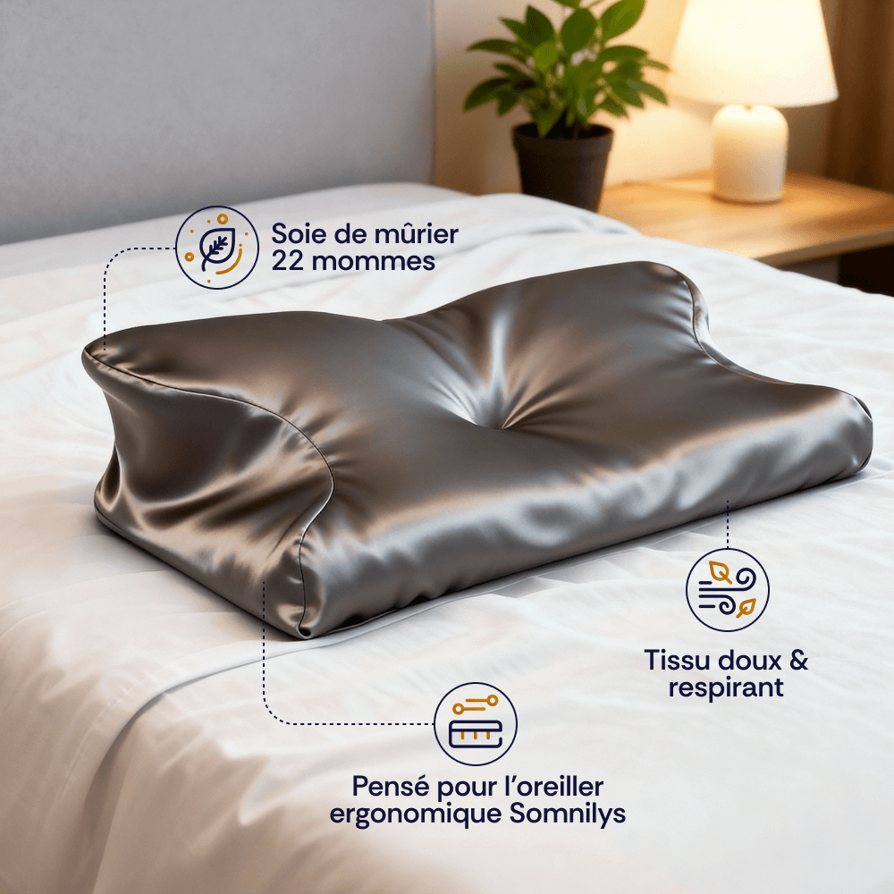 Taie d’oreiller en soie GlowSleep™ pour Gen. 1 (Précommande)
